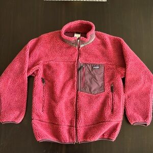 Patagonia fleece coat
